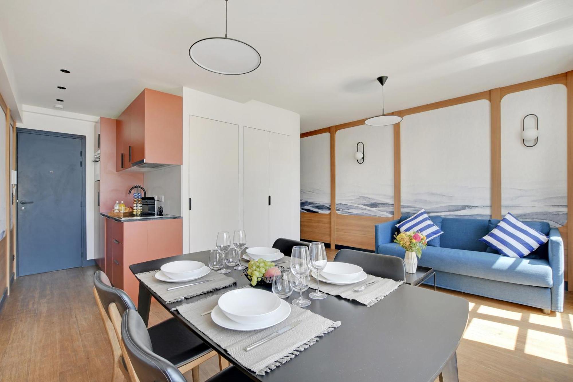 Sereners - Charming Serviced - Bastille Apartamento