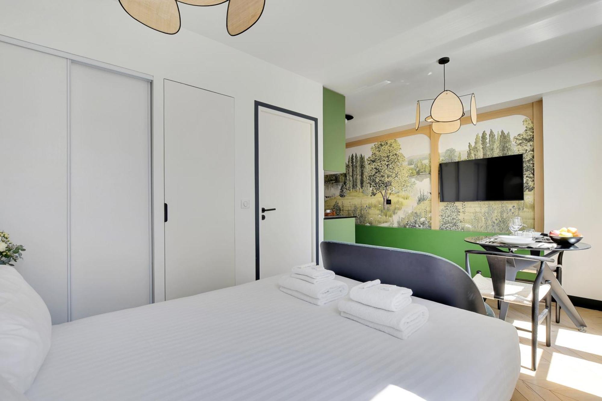Sereners - Charming Serviced - Bastille Appartement Parijs