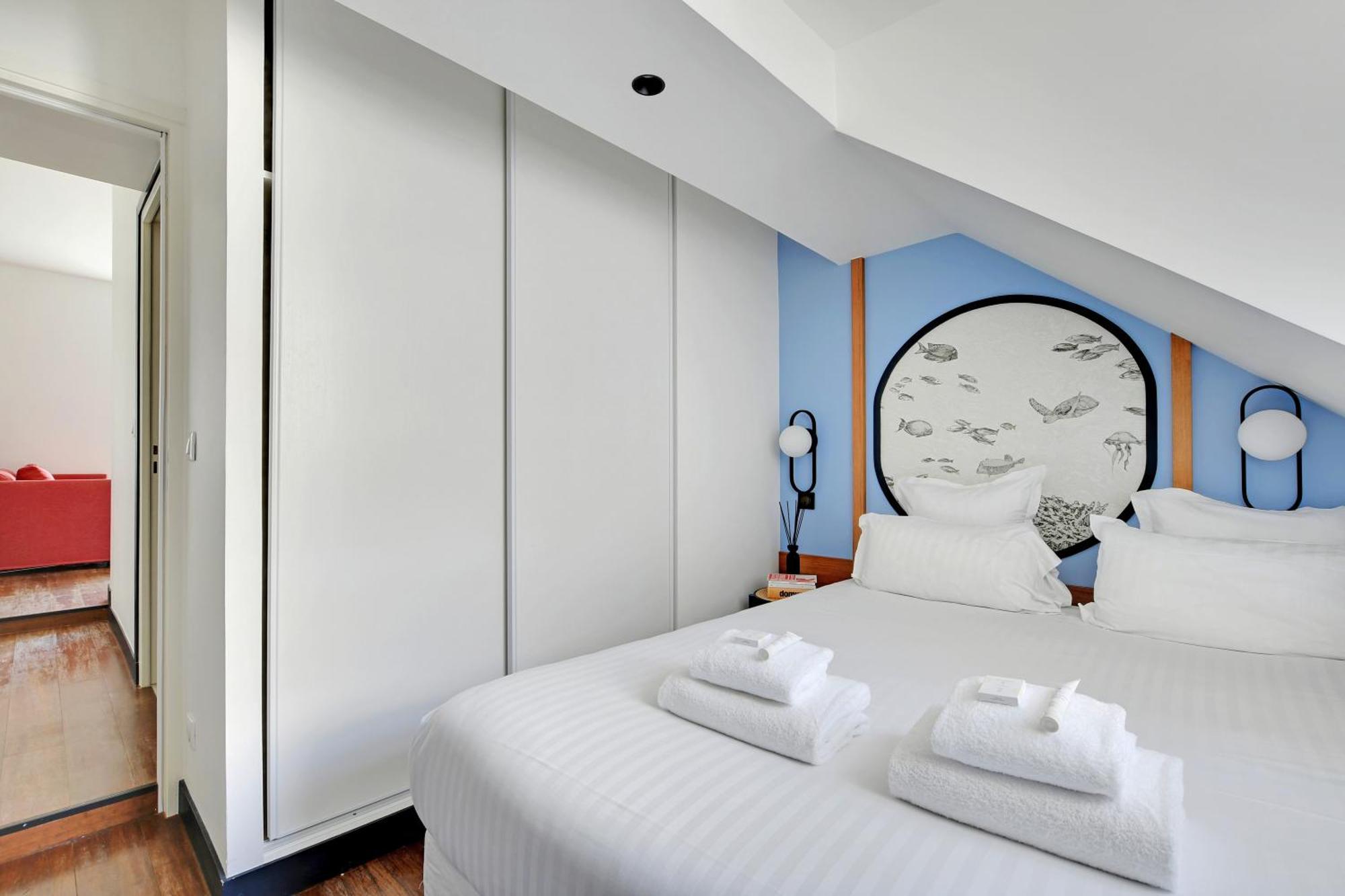 Sereners - Charming Serviced - Bastille Appartement Parijs