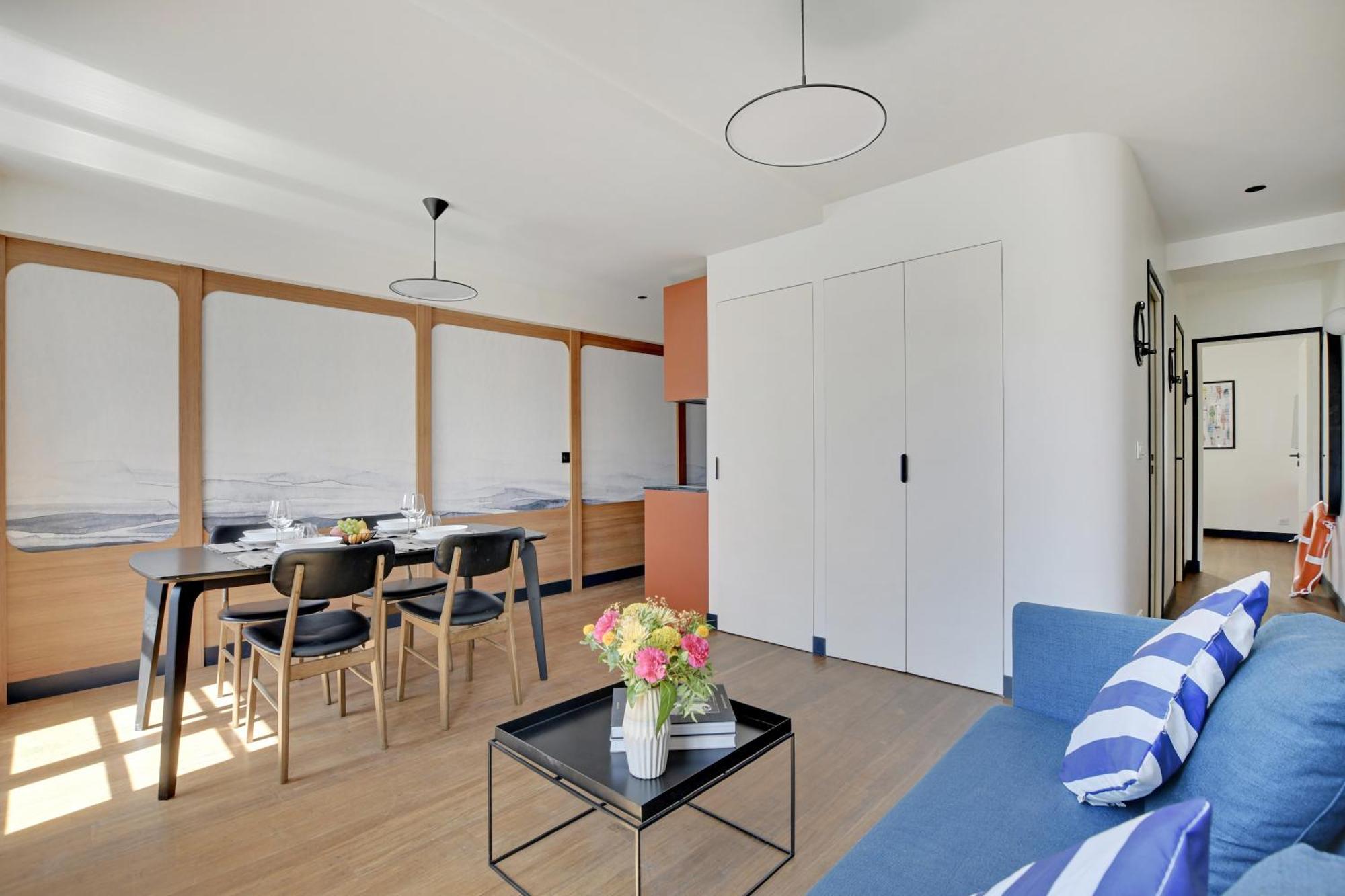 Sereners - Charming Serviced - Bastille Appartement Parijs